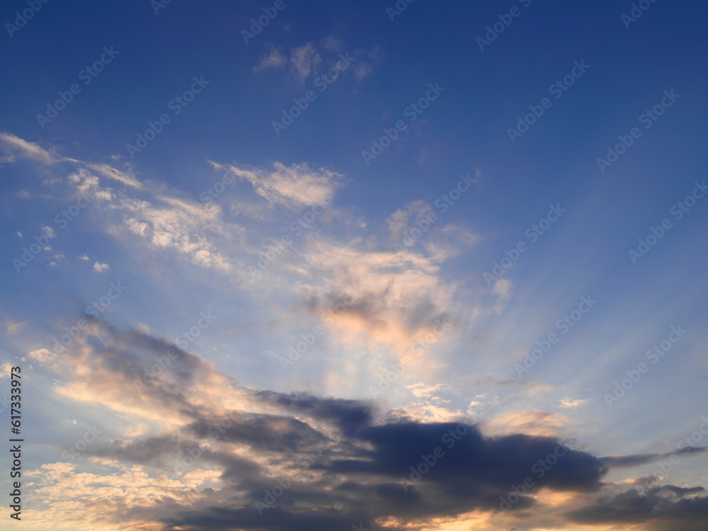 夕暮れの光 夕暮れの光