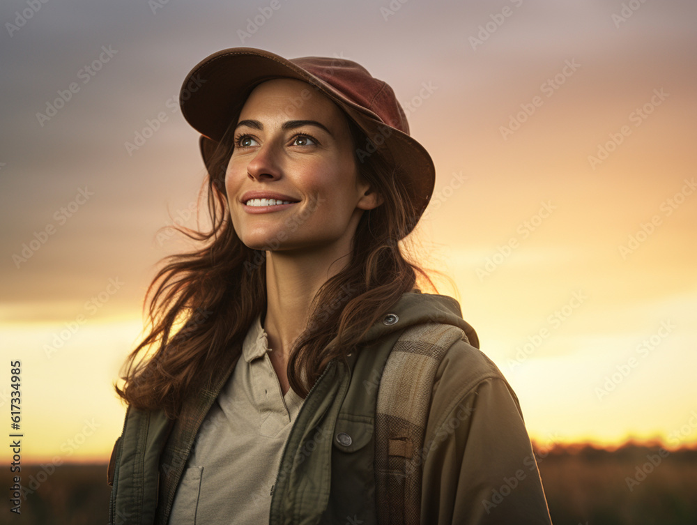 A realistic representation of a modern farmer 7
