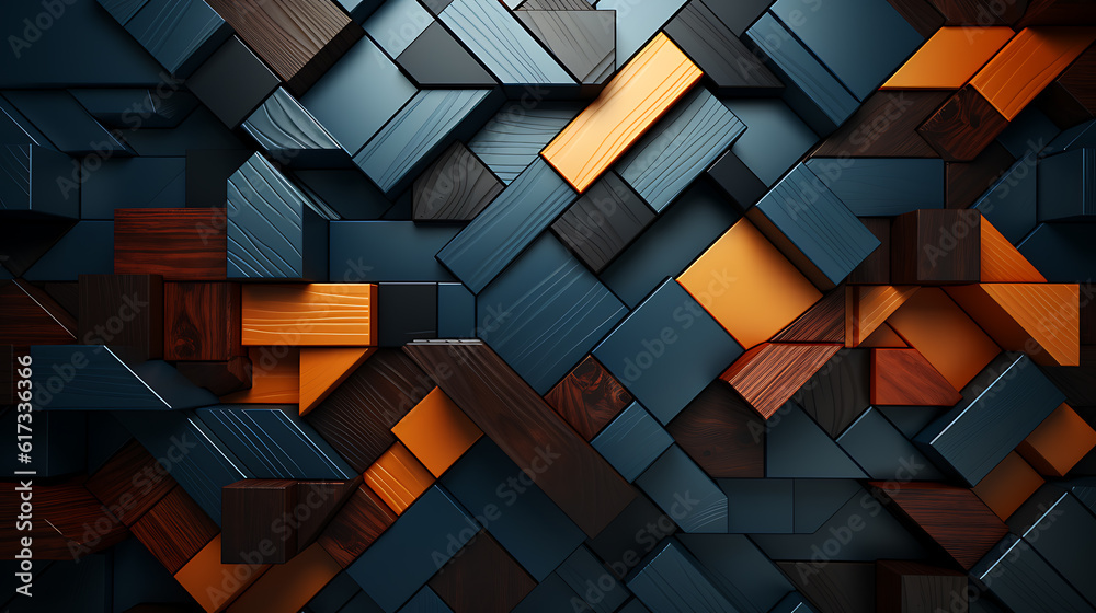 Abstract wooden geometric pattern background - Enhance your design projects with this captivating abstract wooden geometric pattern background Abstract wooden geometric pattern background - Enhance your design projects with this captivating abstract wooden geometric pattern background