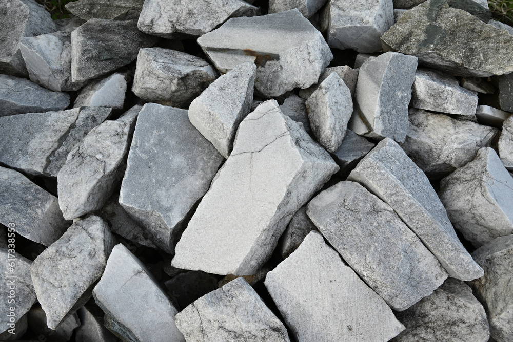 a bunch of beautiful white stones with a noticeable texture and cracks a bunch of beautiful white stones with a noticeable texture and cracks