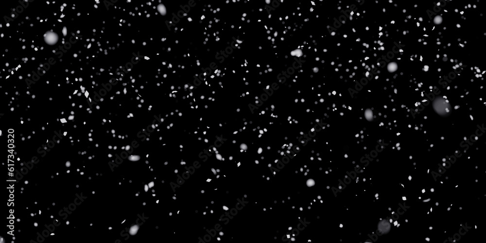 snow falling at night wallpaper