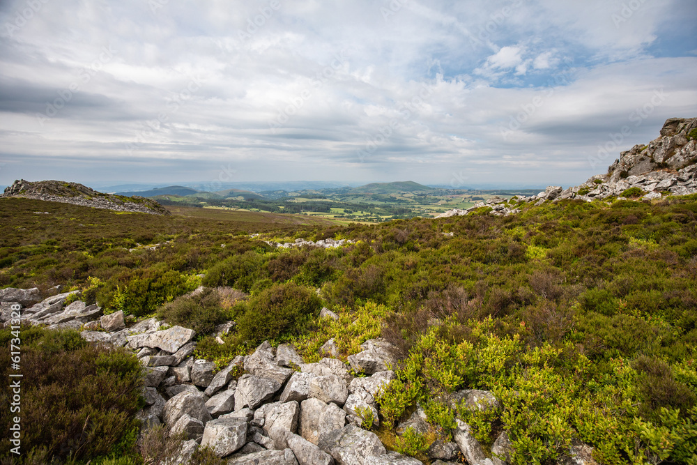 Shropshire, stiperstones