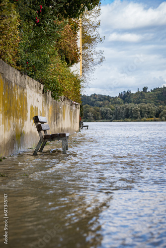 Passau under water
