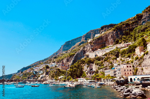 View of the amalfi