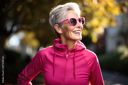 Portrait of Healthy Mature ...