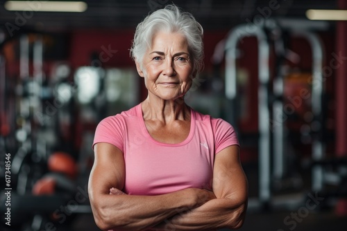 Portrait of Healthy Mature ...
