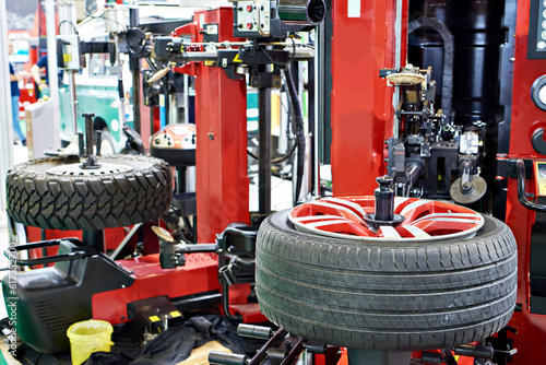Quadro su tela Automatic tire changer