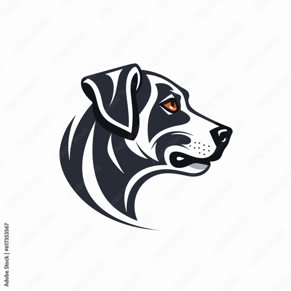Dog logo, dog icon, dog head, vector Dog logo, dog icon, dog head, vector