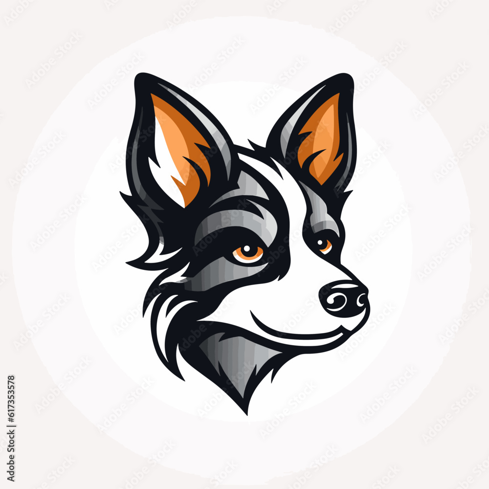 Dog logo, dog icon, dog head, vector Dog logo, dog icon, dog head, vector