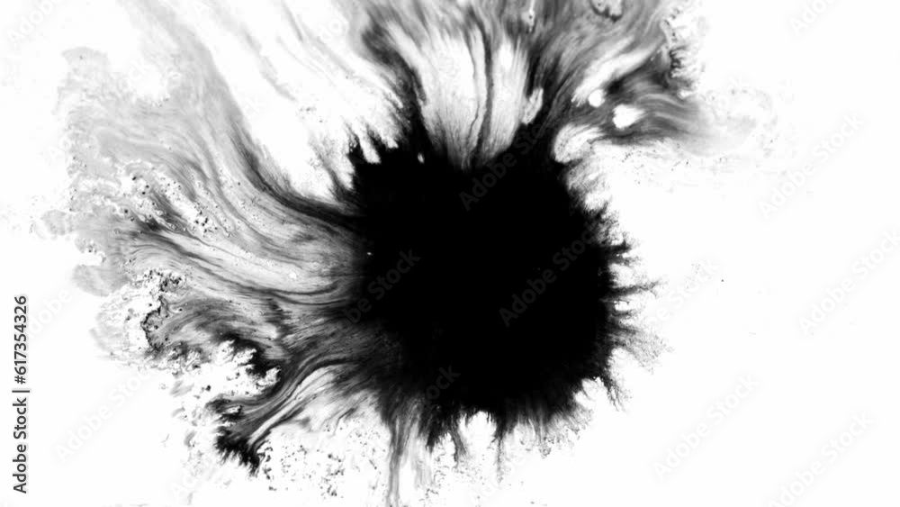 Ink in Water: Stunning Visuals of Black and White Ink Effect with ...