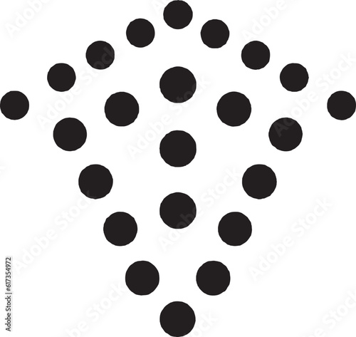Monochromatic Geometric Square Logo