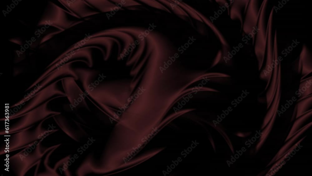 Hot Chocolate Waves. Sweet dark brown background animation loop.
