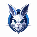 Esport vector logo rabbit, rabbit icon, rabbit head, vector