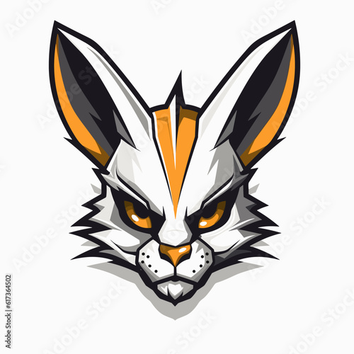 Esport vector logo rabbit, rabbit icon, rabbit head, vector