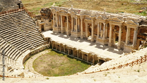 ancient amphitheater in Hierapolis
