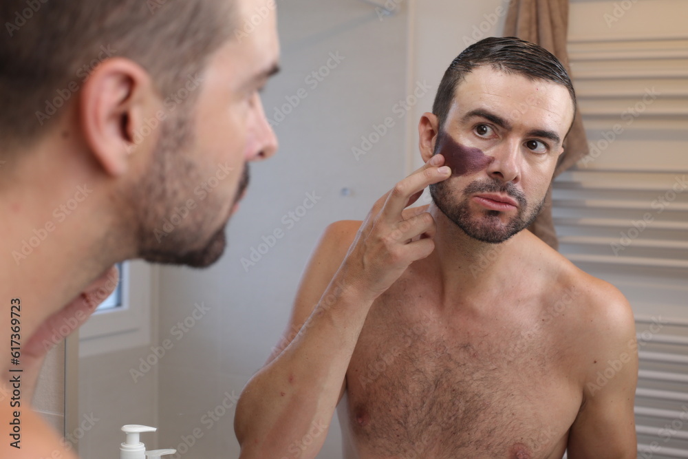 Fototapeta premium Man with rare