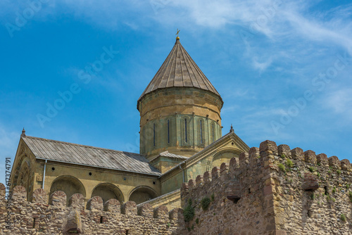 Monastery and Tower in Georgia 