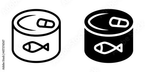 Canned Food icon. sign for mobile concept and web design. vector illustration