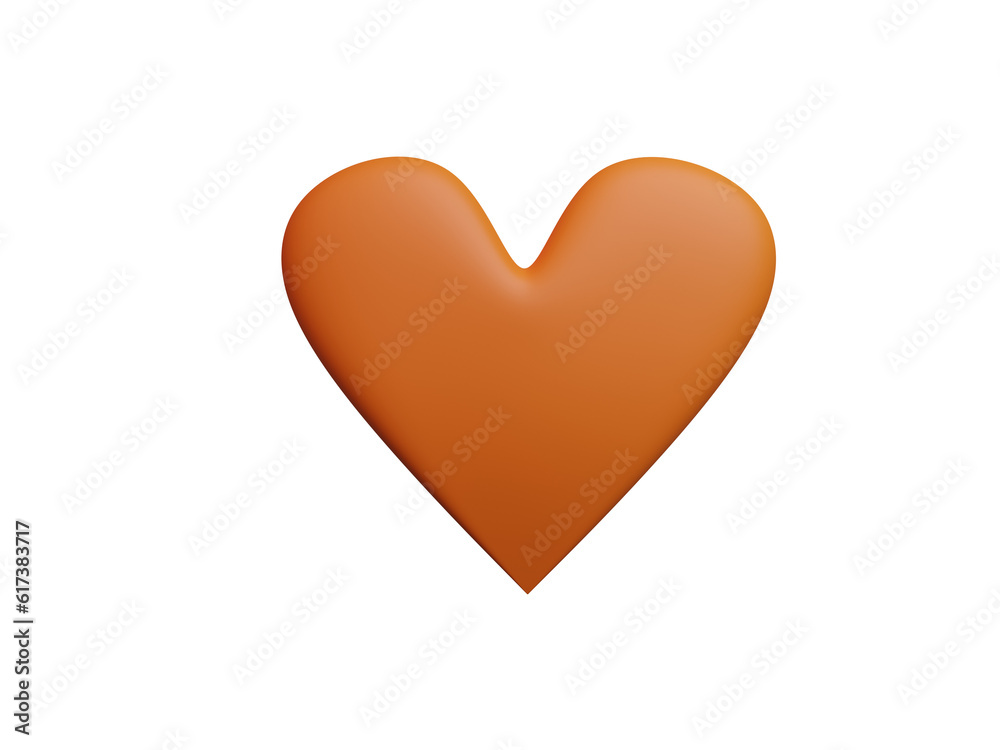 orange heart, romance, romantic, set, shape, social, sweet orange heart, romance, romantic, set, shape, social, sweet
