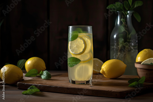 Lemonade Product Photography: Capturing Refreshing Citrus Delight photo