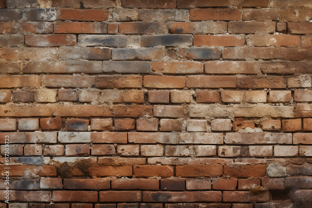 Obraz premium brick wall texture background wallpaper