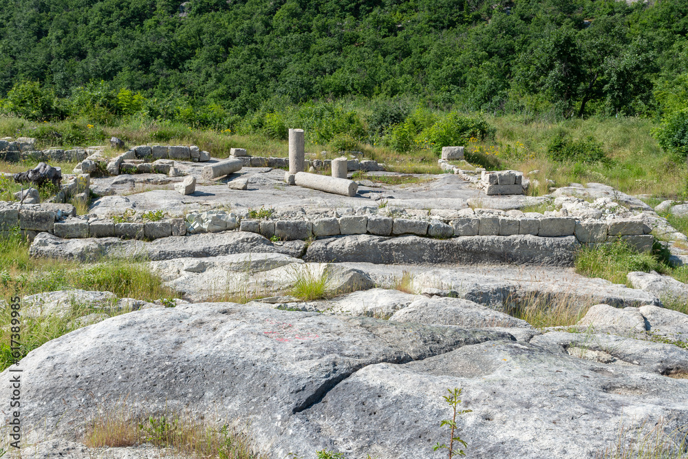 Ruins of the ancient Thracian city of Perperikon