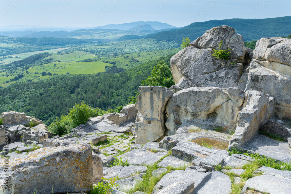 Ruins of the ancient Thracian city of Perperikon