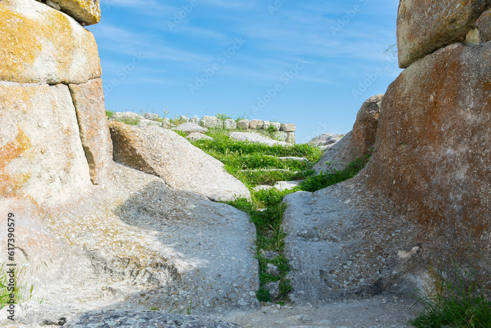 Ruins of the ancient Thracian city of Perperikon