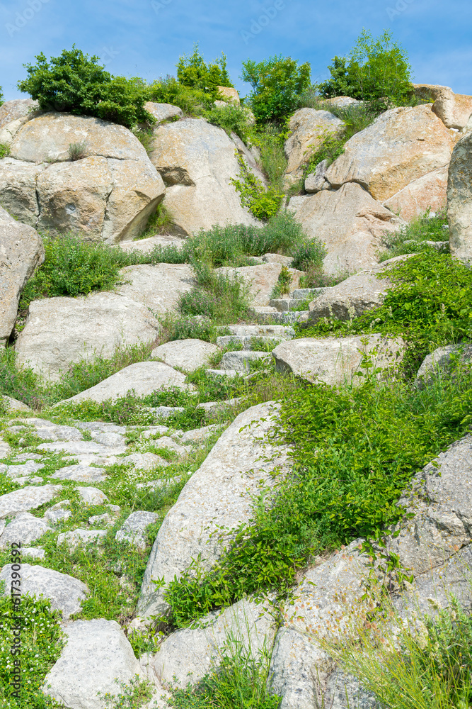 Ruins of the ancient Thracian city of Perperikon