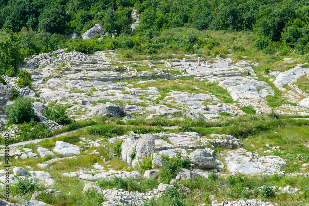 Ruins of the ancient Thracian city of Perperikon