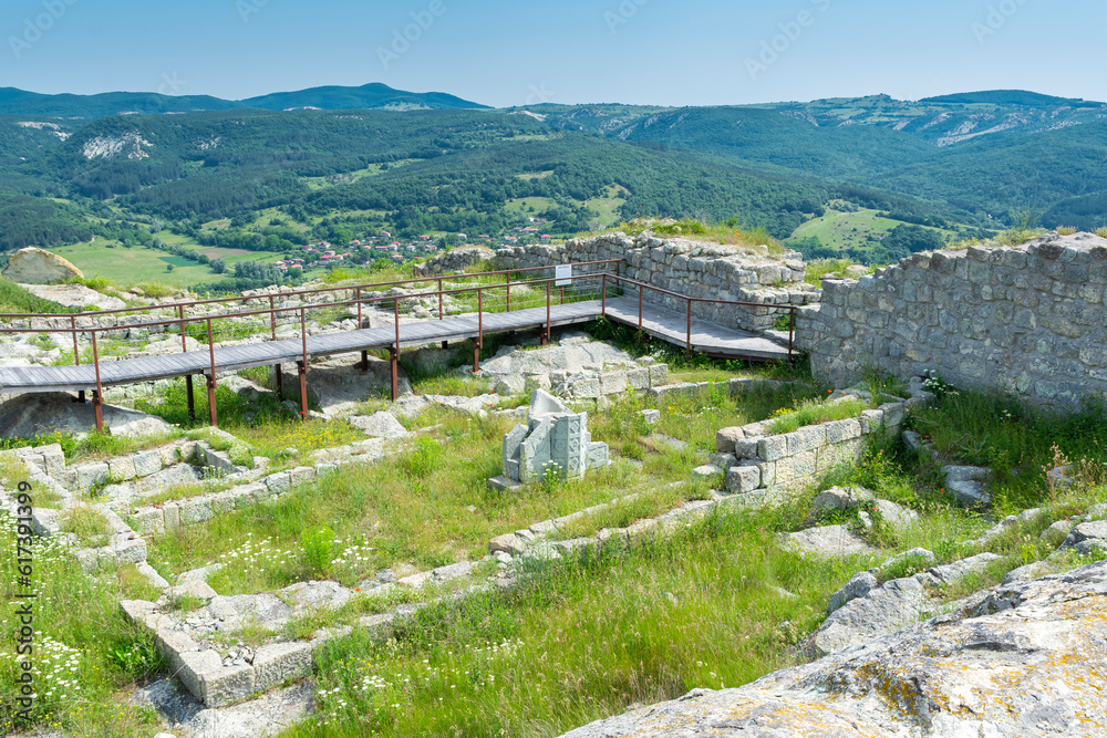 Ruins of the ancient Thracian city of Perperikon