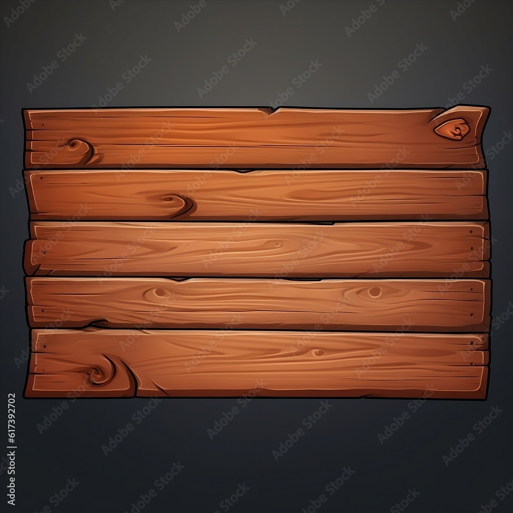 Game ui interface boards in jungle theme, Vector cartoon of gui ...