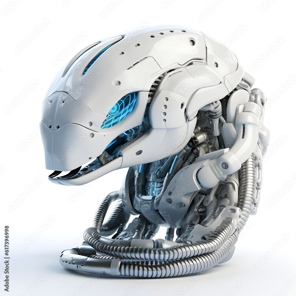 futuristic cobra snake head robot futuristic cobra snake head robot