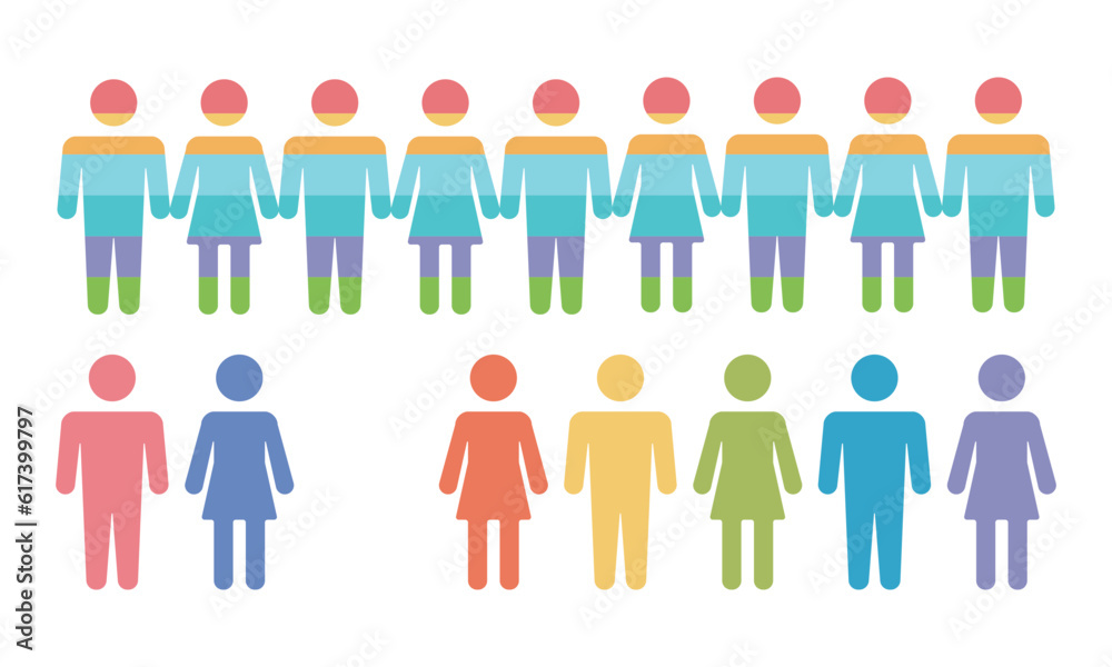 LGBTQ 横並び LGBTQ 横並び