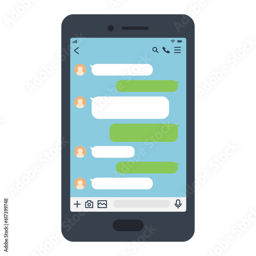 スマホ画面　LINE