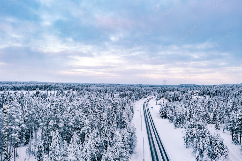 Obraz premium winter landscape