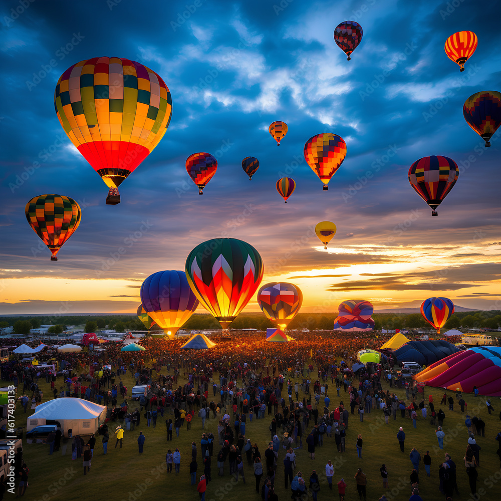 Fototapeta premium National Balloon Festival