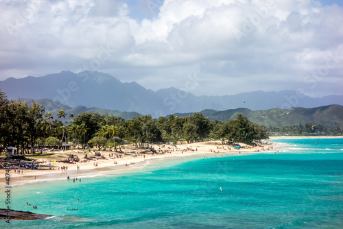 Kailua Beach on the Hawaiian island of Oahu