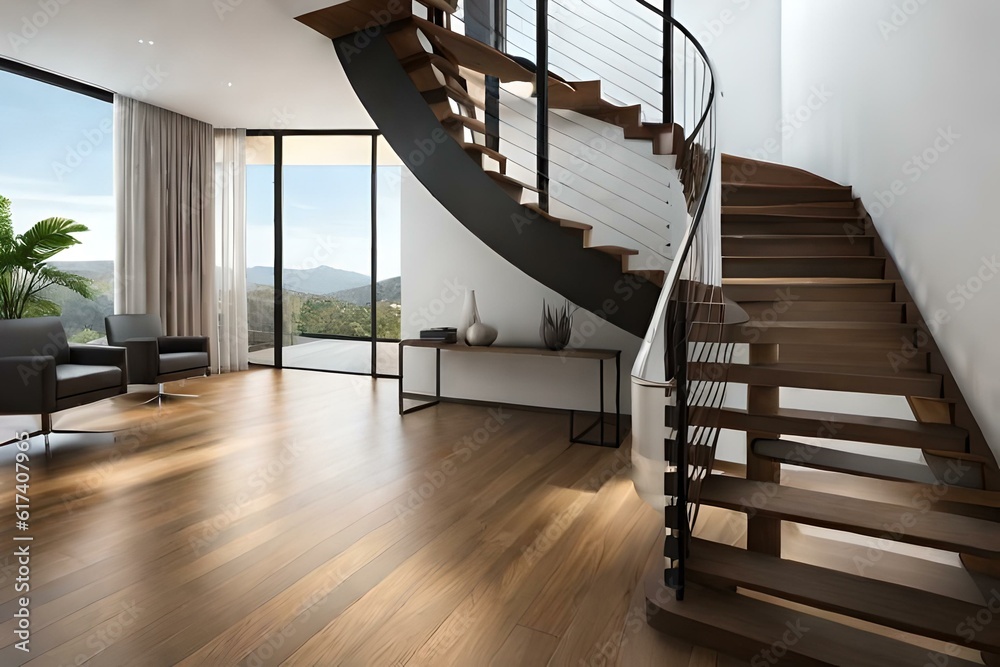 Obraz premium staircase in house