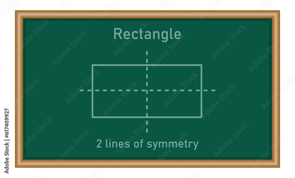 Number of lines of symmetry in rectangle. Vertical, horizontal and diagonal lines of symmetry. Mathematics resources for teachers and students. Number of lines of symmetry in rectangle. Vertical, horizontal and diagonal lines of symmetry. Mathematics resources for teachers and students.