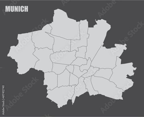 Munich city map