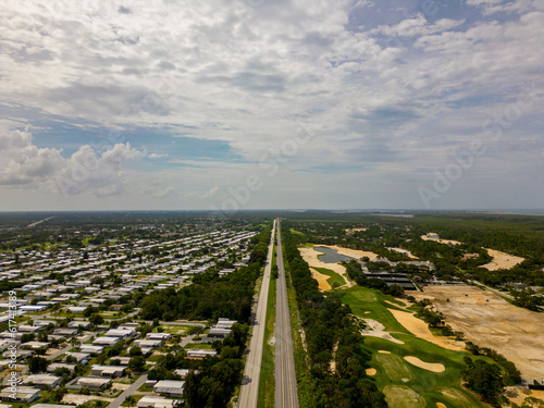 Railroad tracks seperating the rich from the poor