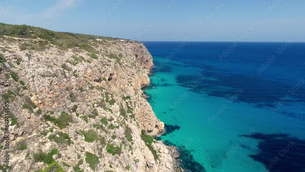 Formentera - Raco des Vell Mari a vista de drone Formentera - Raco des Vell Mari a vista de drone