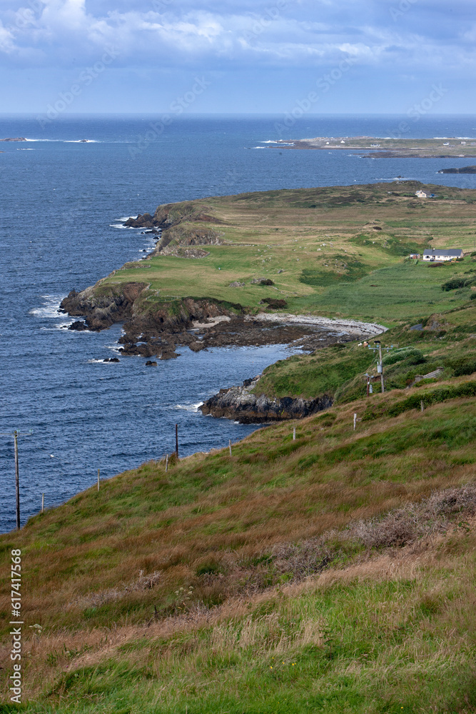 Westcoast Ireland. Clifden, Connemara. Coastline. Westcoast Ireland. Clifden, Connemara. Coastline.