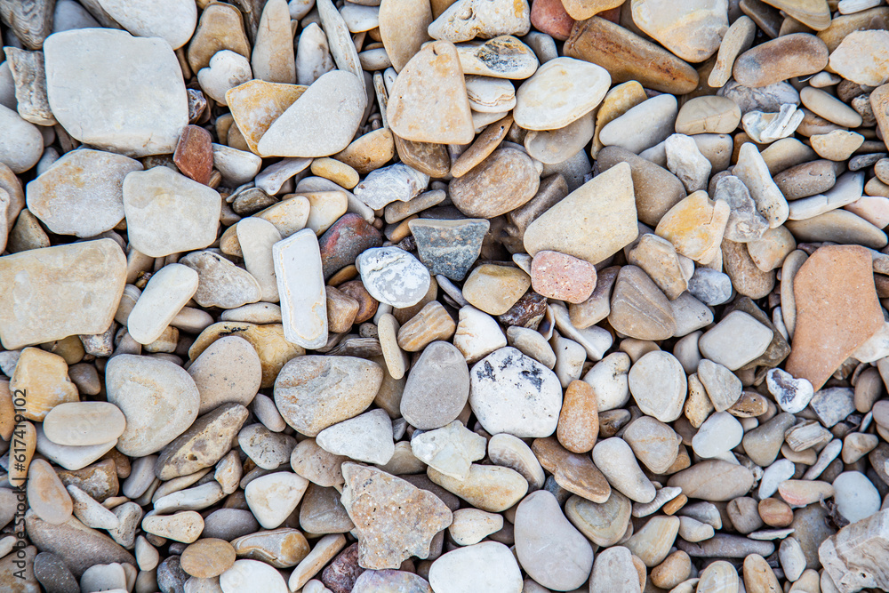 Pebbles stones on the beach abstract background Pebbles stones on the beach abstract background