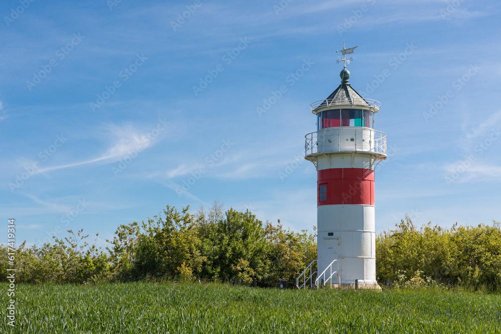 Lighthouse at Gammel Pøl, Als, Denmark