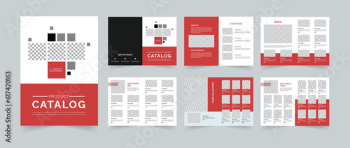 Modern Product catalog layout design or catalouge template