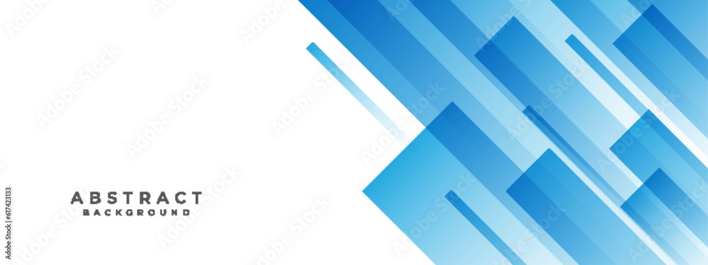 Fototapeta premium simple blue background . flat geometric gradation style 