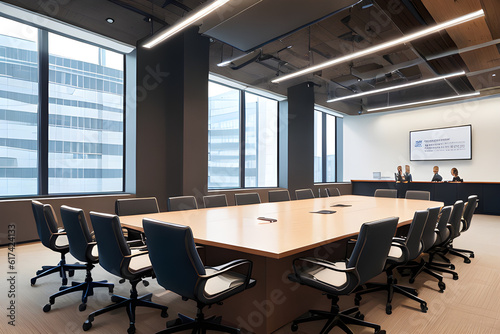 The Executive Boardroom: Empowering Success Through Collaboration © Victoria Prism