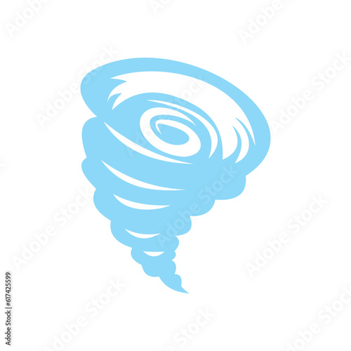 Tornado wind logo design